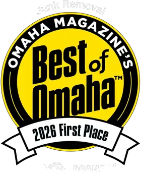 Omaha Magazine Best of Omaha 2026 First Place, junk removal
